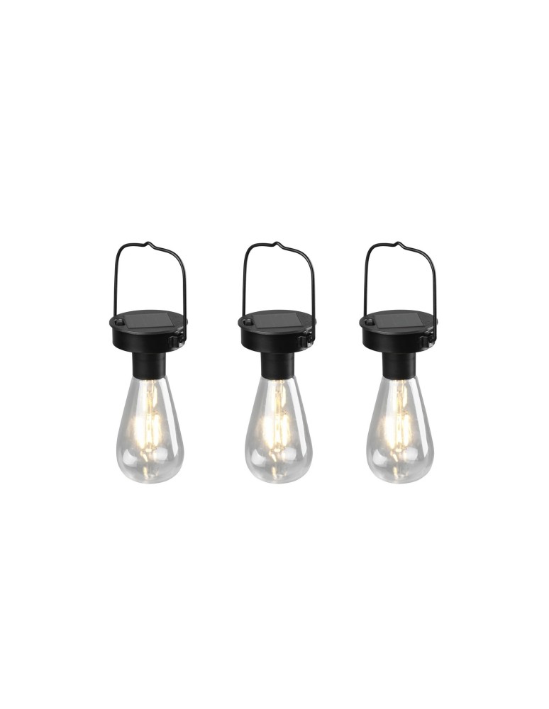 Lampy ogrodowe przenośne - RL CAMPUS Zewnętrzna Przenośna 3xLED max 1W Czarny Mat R35146132 - produkt kolory-swiatla.pl 1