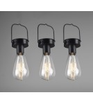 Lampy ogrodowe przenośne - RL CAMPUS Zewnętrzna Przenośna 3xLED max 1W Czarny Mat R35146132 - product 3