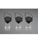 Lampy ogrodowe przenośne - RL CAMPUS Zewnętrzna Przenośna 3xLED max 1W Czarny Mat R35146132 - product 5