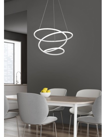 RL BOLOGNA Wisząca Nowoczesna 1xLED max 36W 4000K Biały Mat R37051131 - produkt 2