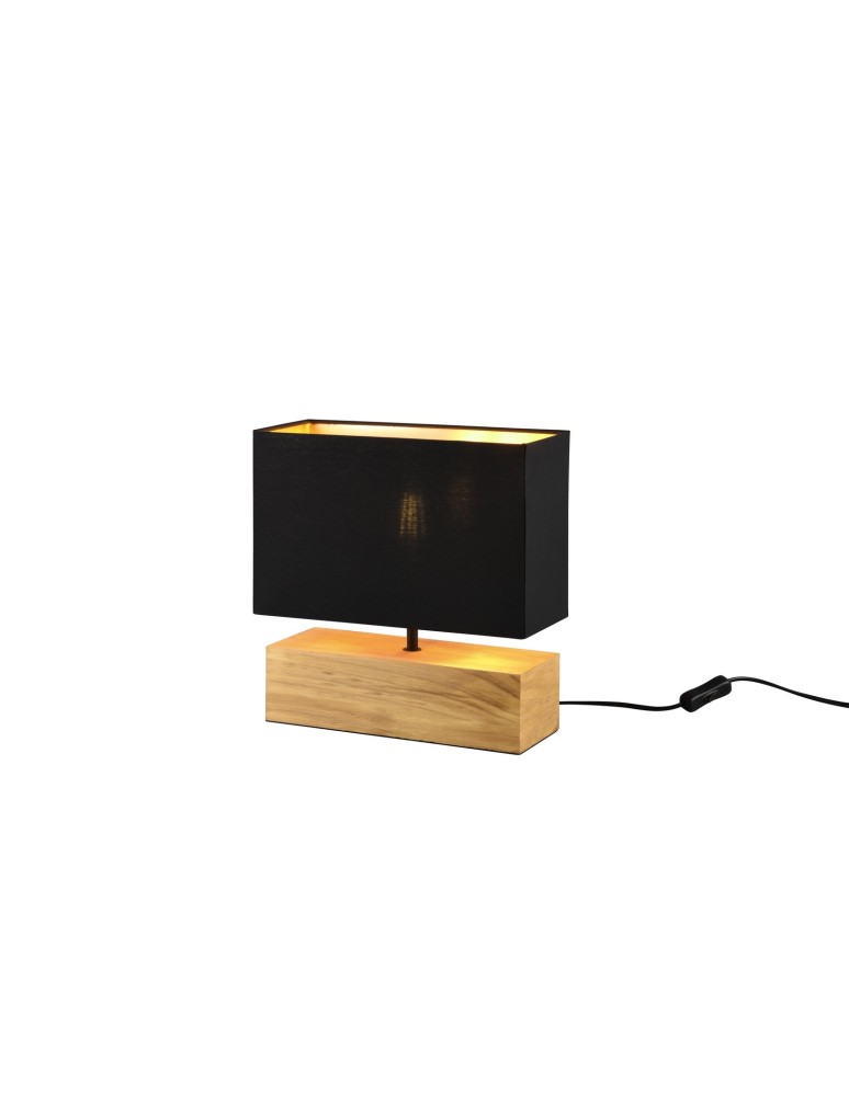 Lampy stołowe dekoracyjne - RL WOODY Stołowa 1xE27 max 60W Kolor Drewna R50181080 - produkt kolory-swiatla.pl 1