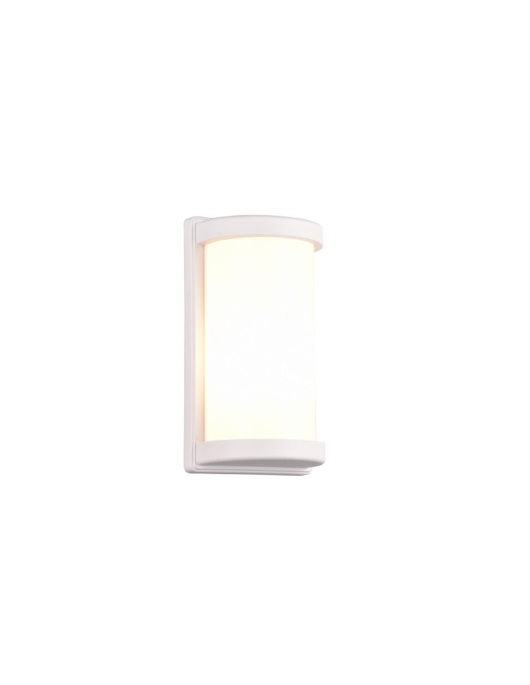 Kinkiety zewnętrzne - RL PUELO Zewnętrzna Ścienna 1xE27 max 10W Biały Mat R21186131 - produkt kolory-swiatla.pl 1