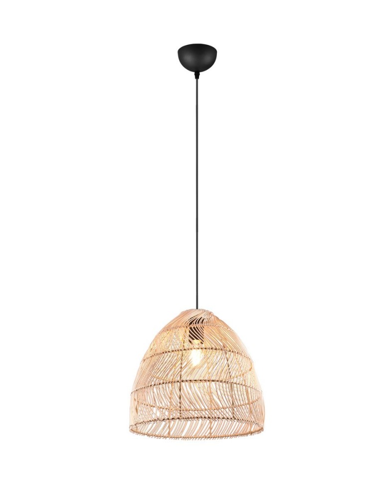 Lampy wiszące boho - RL RIKE Wisząca Nowoczesna 1xE27 max 40W Naturalny R31131036 - produkt kolory-swiatla.pl 1