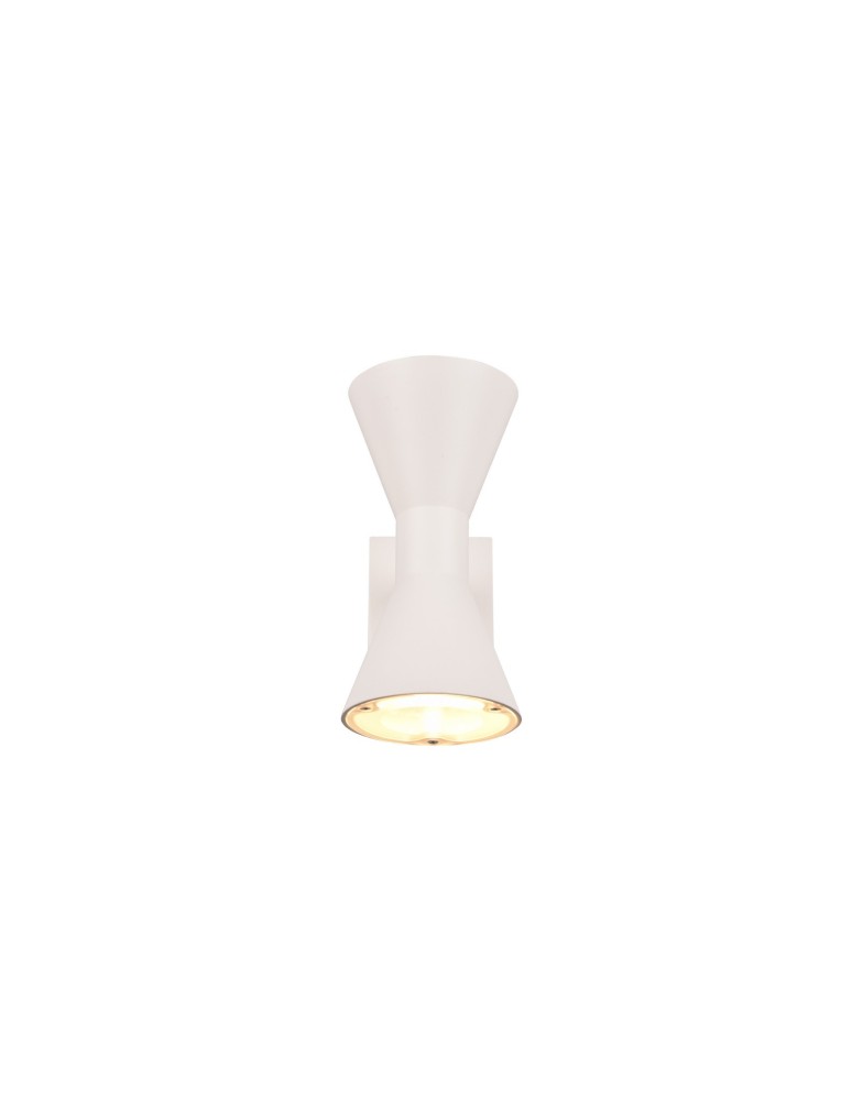 Kinkiety zewnętrzne - Trio ARDAS Zewnętrzna Ścienna 2xGU10 max 10W Biały Mat 212560231 - product kolory-swiatla.pl 3
