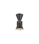 Kinkiety zewnętrzne - Trio ARDAS Zewnętrzna Ścienna 2xGU10 max 10W Czarny Mat 212560232 - produkt 3