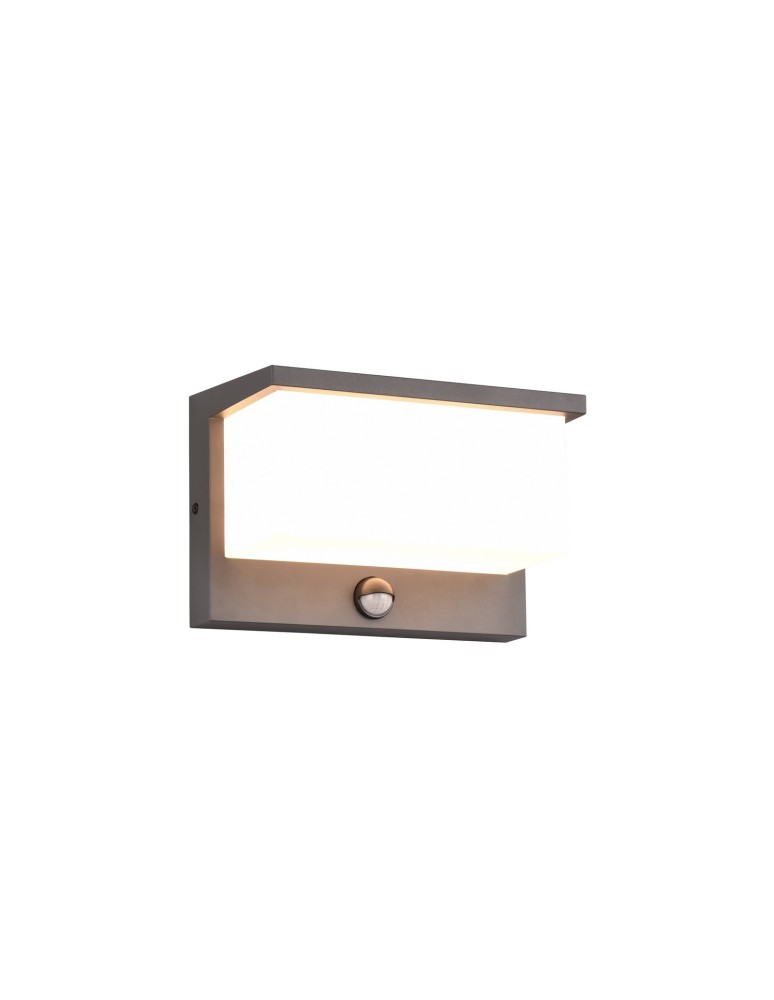 Trio NESTOS Czujnik Ruchu Zewnętrzna Ścienna 1xLED max 13W 3000K Antracyt 240969142