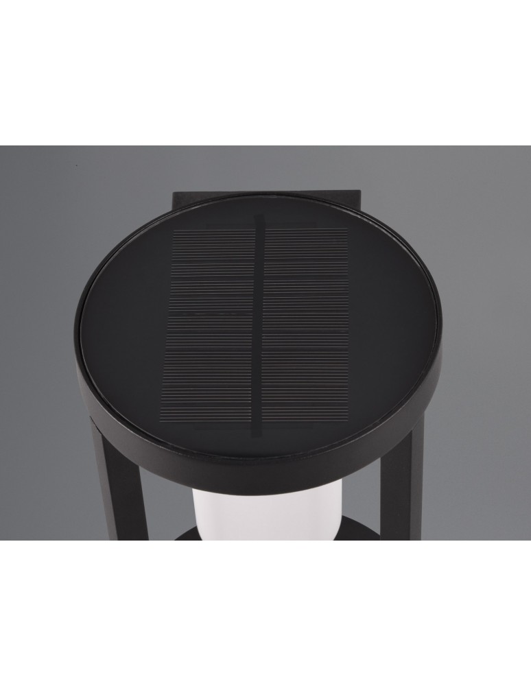 Lampy solarne - Trio CARMO Zewnętrzna Ścienna 1xLED max 2W 3000K Czarny Mat 241069132 - product kolory-swiatla.pl 6