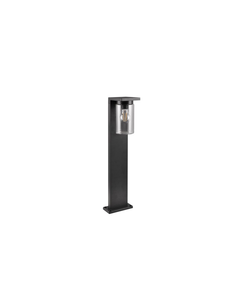 Lampy zewnętrzne z czujnikiem ruchu - Trio ARDILA Czujnik Zmierzchu Zewnętrzna Stojąca 1xE27 max 40W Czarny Mat 511660132 - product kolory-swiatla.pl 2