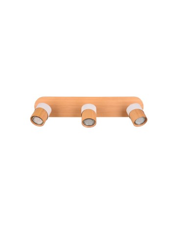 Trio ARUNI Reflektor Sufitowy 3xGU10 max 10W Kolor Drewna 801100331 - produkt 2