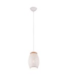 Lampy wiszące pojedyncze - RL BIDAR Wisząca Nowoczesna 1xE27 max 28W Biały Mat R31571031 - produkt 1