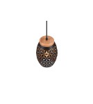Lampy wiszące pojedyncze - RL BIDAR Wisząca Nowoczesna 1xE27 max 28W Czarny, Złoty R31571080 - produkt 2