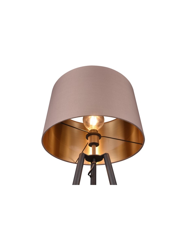 RL COLETTE Podłogowa 1xE27 max 60W Czarny Mat R41561032