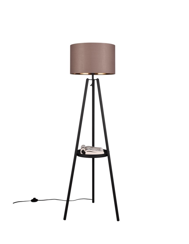 RL COLETTE Podłogowa 1xE27 max 60W Czarny Mat R41561032