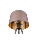 Lampy podłogowe trójnóg - RL COLETTE Podłogowa 1xE27 max 60W Czarny Mat R41561032 - produkt 6