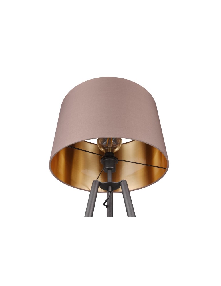 RL COLETTE Podłogowa 1xE27 max 60W Czarny Mat R41561032