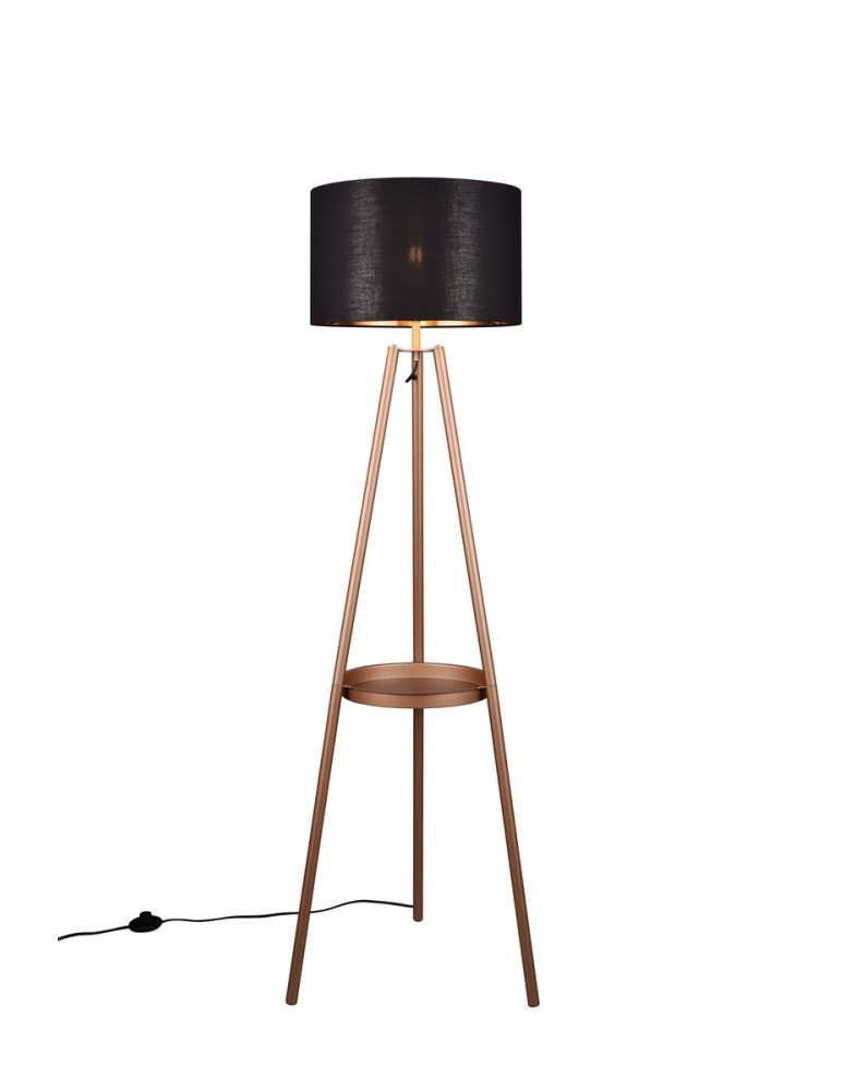 RL COLETTE Podłogowa 1xE27 max 60W Kawowy R41561065