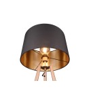 Lampy podłogowe trójnóg - RL COLETTE Podłogowa 1xE27 max 60W Kawowy R41561065 - produkt 2
