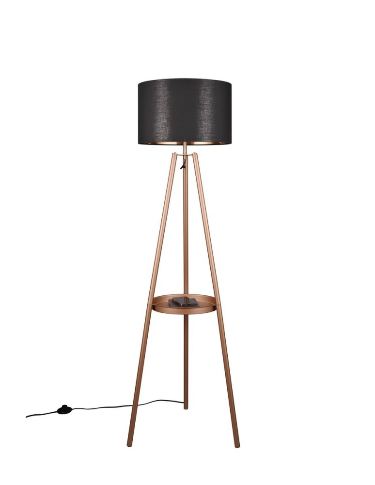 RL COLETTE Podłogowa 1xE27 max 60W Kawowy R41561065