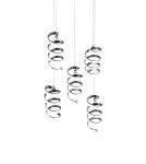 Lampy wiszące - RL LAOLA Wisząca Nowoczesna 5xLED max 8W 4000K Chrom R34185306 - product 2