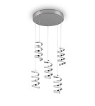 Lampy wiszące - RL LAOLA Wisząca Nowoczesna 5xLED max 8W 4000K Chrom R34185306 - product 4