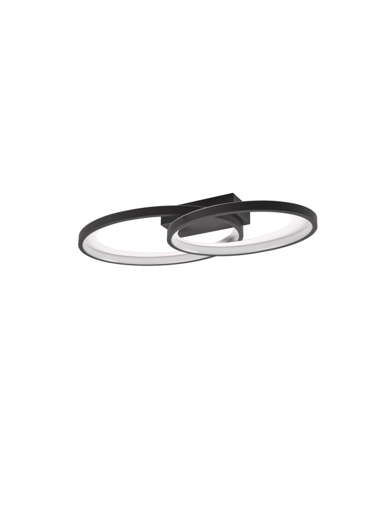 RL MALAGA Sufitowa Nowoczesna 1xLED max 25W 3000K Czarny, Biały R64482134