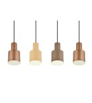 Lampy wiszące na listwie - Trio AGUDO Wisząca Nowoczesna 4xE27 max 40W Multikolor 319400417 - product 4