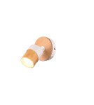 Reflektory ścienne - Trio ARUNI Reflektor Sufitowy 1xGU10 max 10W Kolor Drewna 801170131 - product 1