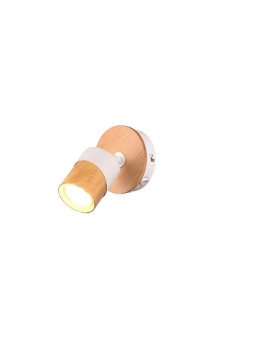 Trio ARUNI Reflektor Sufitowy 1xGU10 max 10W Kolor Drewna 801170131
