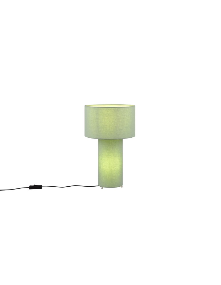 Lampki nocne - Trio BALE Stołowa 2xE27 max 10W Zielony Pistacjowy 505200149 - produkt kolory-swiatla.pl 1