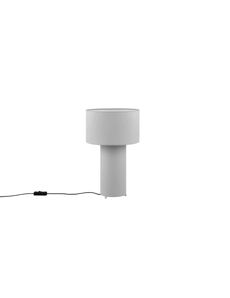Lampki nocne - Trio BALE Stołowa 2xE27 max 10W Szary 505200177 - product kolory-swiatla.pl 2