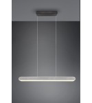 Lampy wiszące - Trio HELIOS Wisząca Nowoczesna 1xLED max 48W 2700-6500K Aluminium Szczotkowane 343310305 - produkt 8