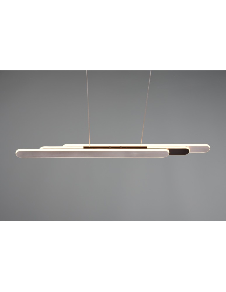 Trio HELIOS Wisząca Nowoczesna 1xLED max 48W 2700-6500K Aluminium Szczotkowane 343310305