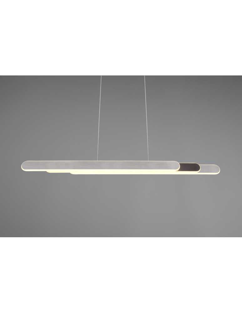 Trio HELIOS Wisząca Nowoczesna 1xLED max 48W 2700-6500K Aluminium Szczotkowane 343310305