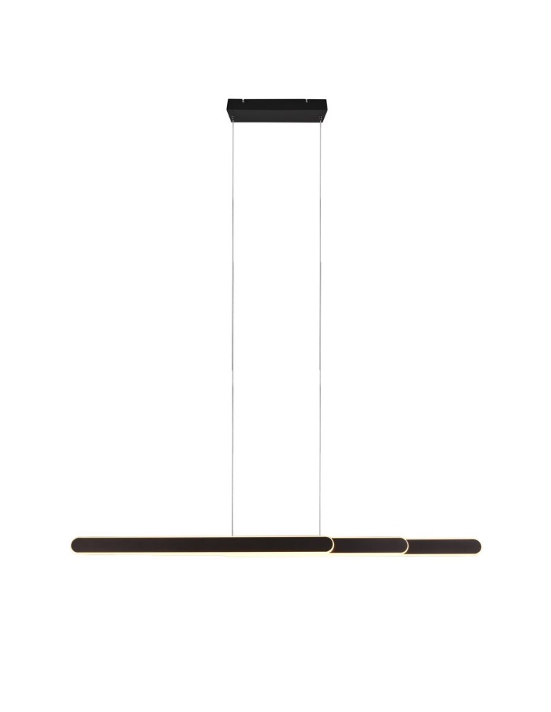 Trio HELIOS Wisząca Nowoczesna 1xLED max 48W 2700-6500K Czarny Mat 343310332