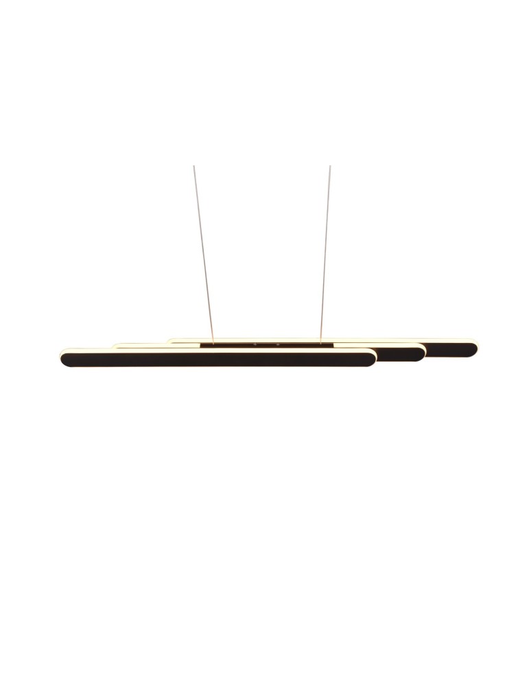 Trio HELIOS Wisząca Nowoczesna 1xLED max 48W 2700-6500K Czarny Mat 343310332