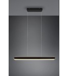 Lampy wiszące - Trio HELIOS Wisząca Nowoczesna 1xLED max 48W 2700-6500K Czarny Mat 343310332 - produkt 8
