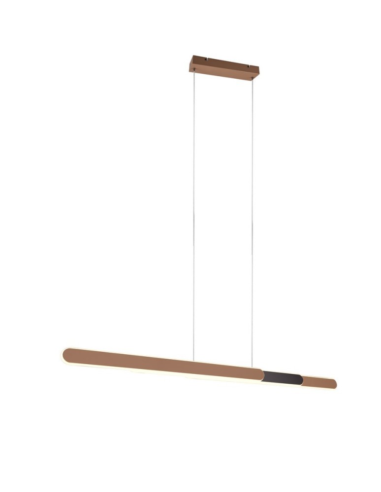 Lampy wiszące - Trio HELIOS Wisząca Nowoczesna 1xLED max 48W 2700-6500K Kawowy 343310365 - produkt kolory-swiatla.pl 1
