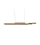 Lampy wiszące - Trio HELIOS Wisząca Nowoczesna 1xLED max 48W 2700-6500K Kawowy 343310365 - product 5