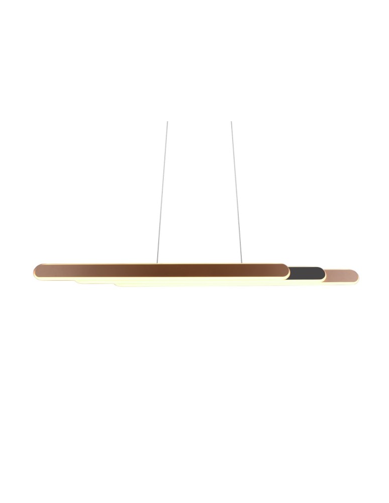 Trio HELIOS Wisząca Nowoczesna 1xLED max 48W 2700-6500K Kawowy 343310365