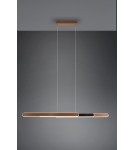Lampy wiszące - Trio HELIOS Wisząca Nowoczesna 1xLED max 48W 2700-6500K Kawowy 343310365 - product 7