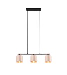 Lampy wiszące na listwie - Trio JULIETA Wisząca Nowoczesna 3xE14 max 40W Beżowy 319000344 - produkt 2