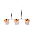Lampy wiszące na listwie - Trio JULIETA Wisząca Nowoczesna 3xE14 max 40W Beżowy 319000344 - produkt 3