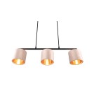 Lampy wiszące na listwie - Trio JULIETA Wisząca Nowoczesna 3xE14 max 40W Beżowy 319000344 - produkt 4