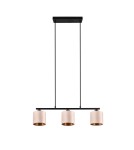 Lampy wiszące na listwie - Trio JULIETA Wisząca Nowoczesna 3xE14 max 40W Beżowy 319000344 - produkt 6