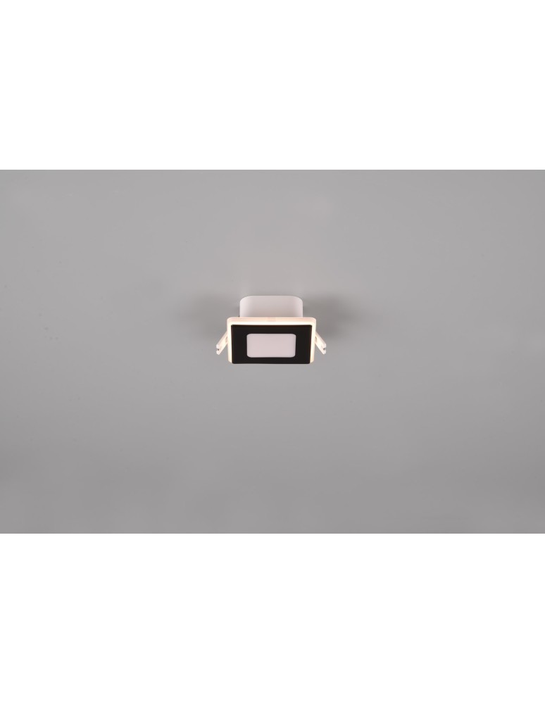 Trio NIMBUS Sufitowa Łazienkowa 1xLED max 5W 3000K Czarny Mat 653410132