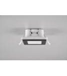 Lampy podtynkowe hermetyczne - Trio NIMBUS Sufitowa Łazienkowa 1xLED max 5W 3000K Czarny Mat 653410132 - produkt 8