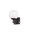 Kinkiety łazienkowe - Trio KULA Ścienna Łazienkowa 1xE14 max 10W Czarny Mat 284270132 - produkt 6