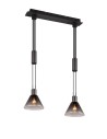 Trio STANLEY Wisząca Nowoczesna 2xE27 max 40W Czarny Mat 319500232
