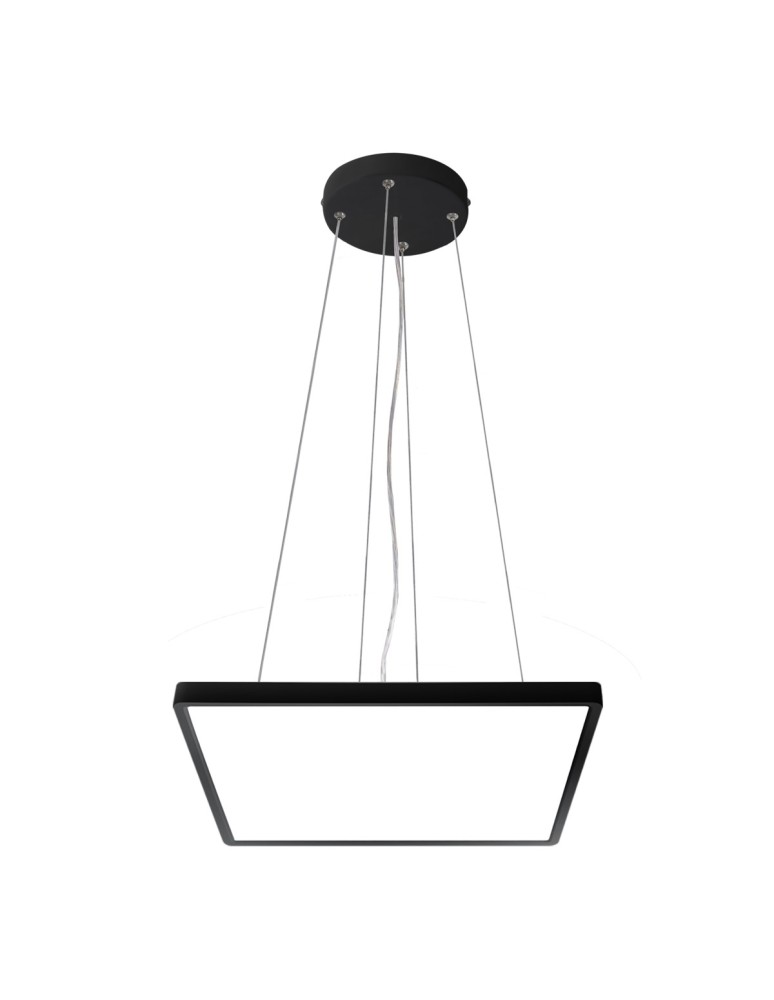 Italux Bastia Wisząca Czarny 1xLED 24W 2800K+4000K+6000K PND-83625-300S-24W-BL