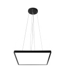 Lampy wiszące LED - Italux Bastia Wisząca Czarny 1xLED 45W 2800K+4000K+6000K PND-83625-450S-45W-BL - product 1